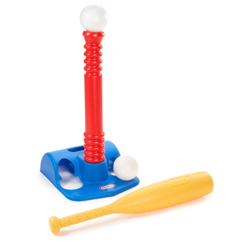 TotSports T-Ball Set with two balls, bat and stand