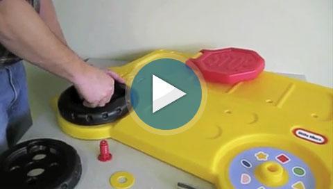 School Bus Activity Gym video assembly