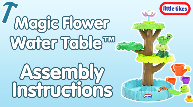 Magic Flower Water Table new video assembly