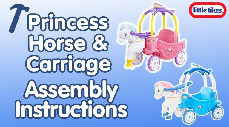 Princess Horse Carriage - Little Tikes