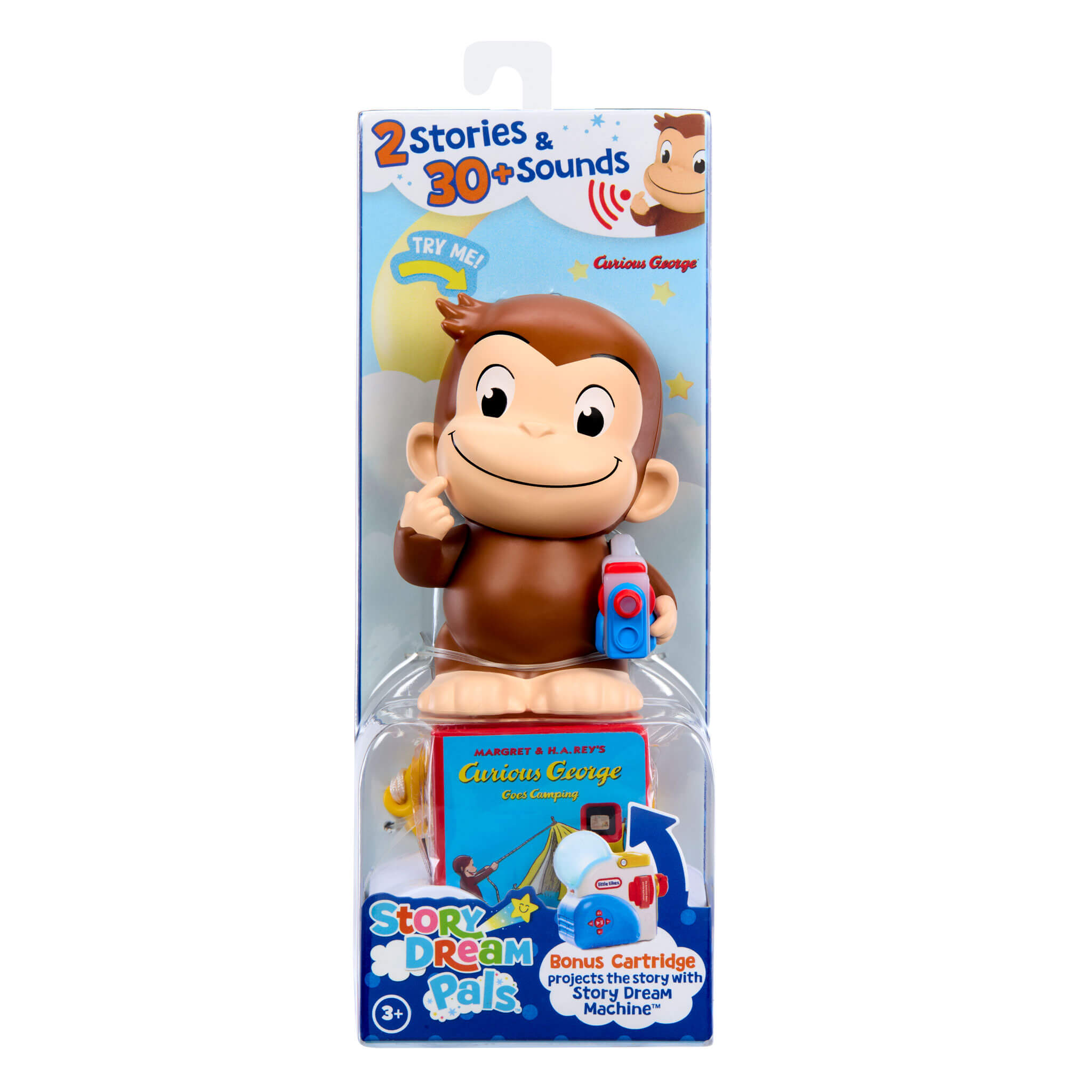 Story Dream Pals™ Curious George - Bring Storytime to Life
