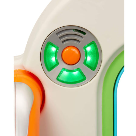 Cozy E-Charging Station - 
The power button has sounds and a light up meter. 