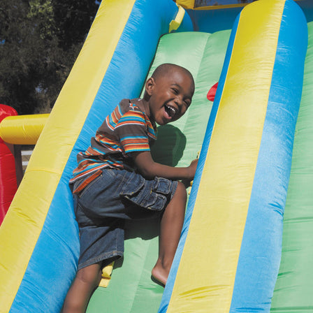 Giant Slide Bouncer - 
Kids will keep active as they climb.