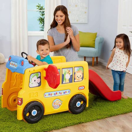 School Bus Climber - 
Great for up to 2 kids to play together.