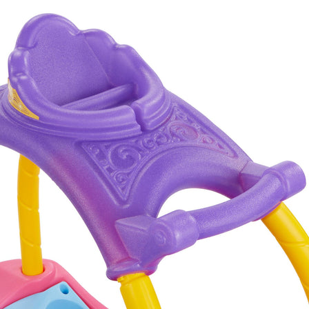 Princess Horse & Carriage - 
Roof top has parent accessory storage and push handle.