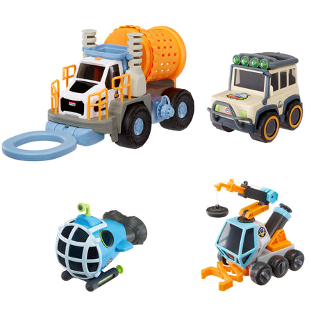 Big Adventures™ Metal Detector Mining Truck - 
Let them explore with Big Adventures. These toy vehicles combine play, fun and learning with real, working STEM tools.