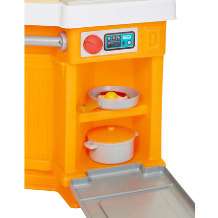 Home Grown Kitchen™ - 
Refrigerator and oven doors open & close for imaginative cooking play.