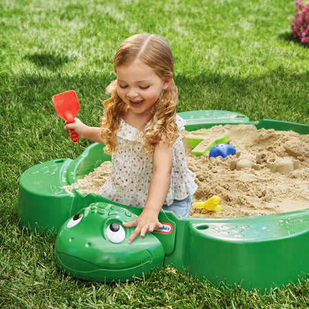 Turtle Sandbox - 
Classic Turtle Sandbox is a great addition to any backyard.