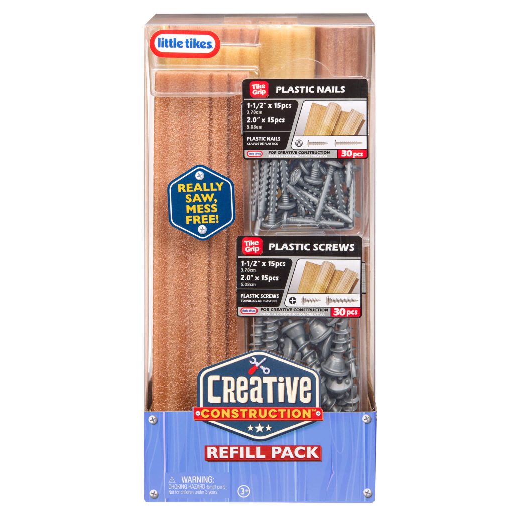 Creative Construction™ Wood, Nails and Screw Bundle