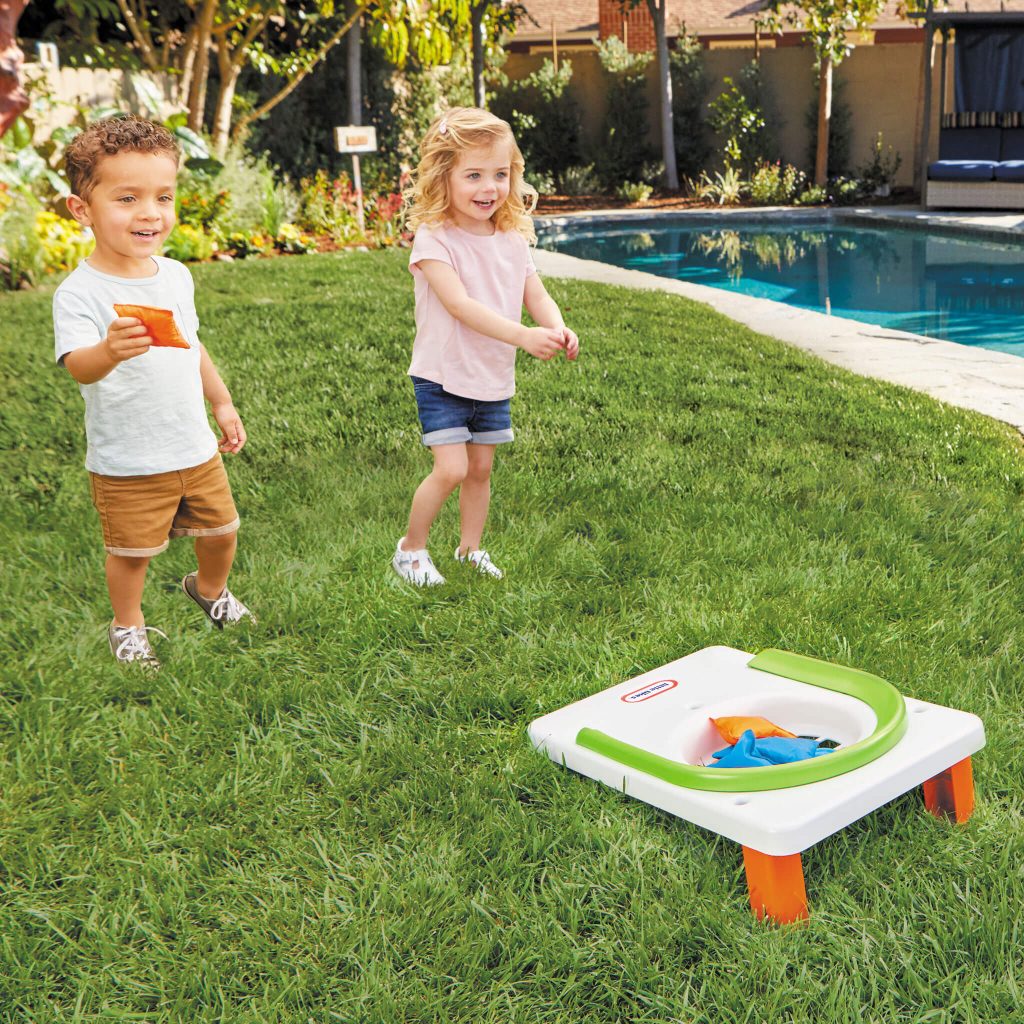My First Cornhole Game