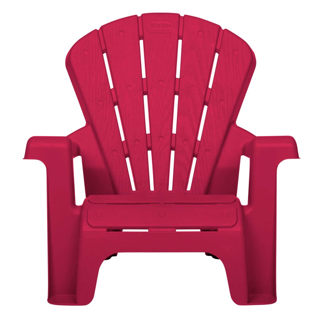 Garden Chairs - Red 4 Pack