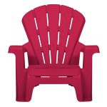 Garden Chairs - Red 4 Pack