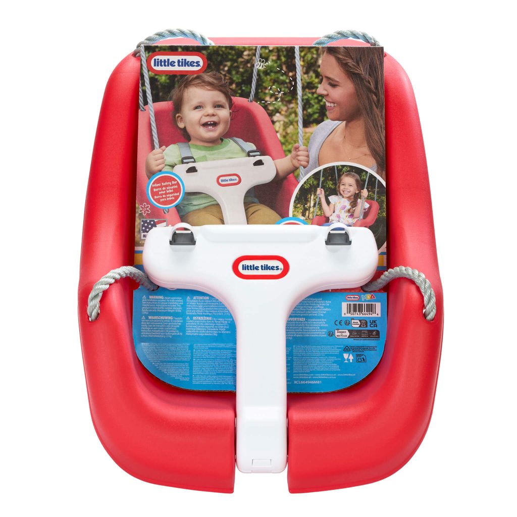 2-in-1 Snug 'n Secure™ Swing - Red