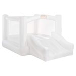 Cloud Collection™ White Jr. Jump 'n Slide™ Bouncer