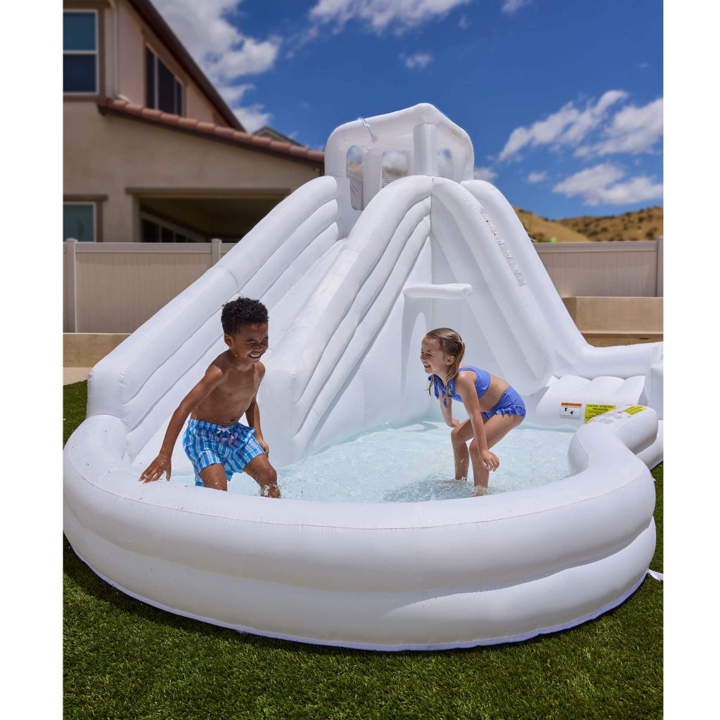 Cloud Collection™ Slam ‘n’ Curve Slide – White