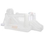 Cloud Collection™ Jump ‘n Double Slide Bouncer – White