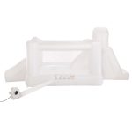 Cloud Collection™ Jump ‘n Double Slide Bouncer – White