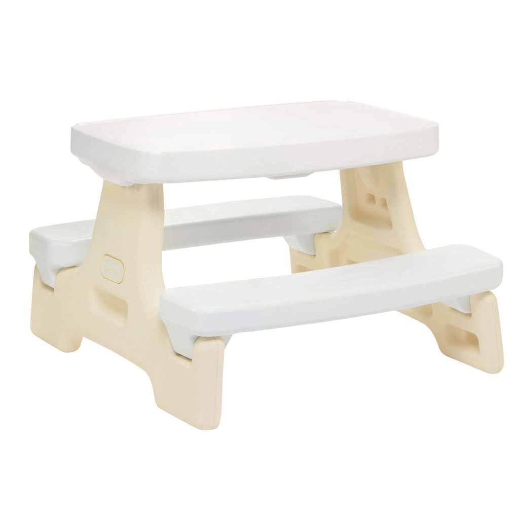 Cloud Collection™ Easy Store™ Jr. Play Table - White