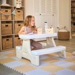 Cloud Collection™ Easy Store™ Jr. Play Table - White