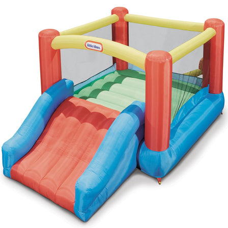 Jr. Jump 'n Slide™ Bouncer - 
A large bounce area.