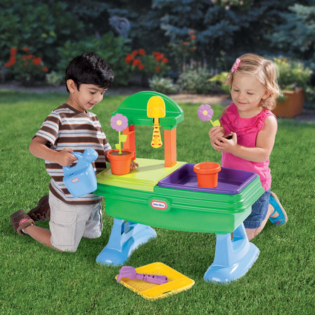 Garden Table - 
The Garden Table play set teaches kids how to plant and water flowers.