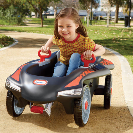 Jett Car Racer™ - 
Easy turn for little hands.