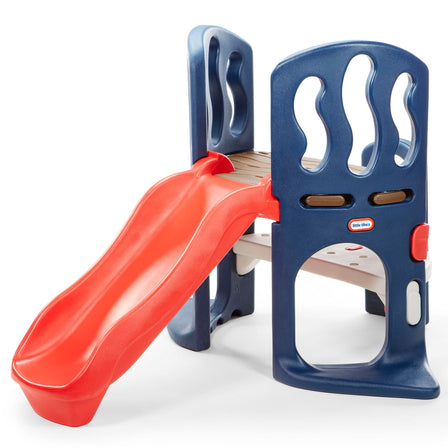 Hide & Slide™ Climber - Blue and Red - 
This easy-to-climb, outdoor playground gym is a great way for toddlers and preschoolers to burn some of their boundless energy.