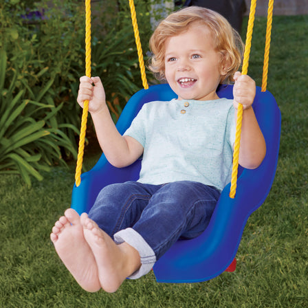 2-in-1 Snug 'n Secure™ Swing - Blue - 
Holds child up to 50lbs.