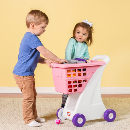 Shopping Cart - Pink - 
The shopping cart promotes socialization, imagination and role play.