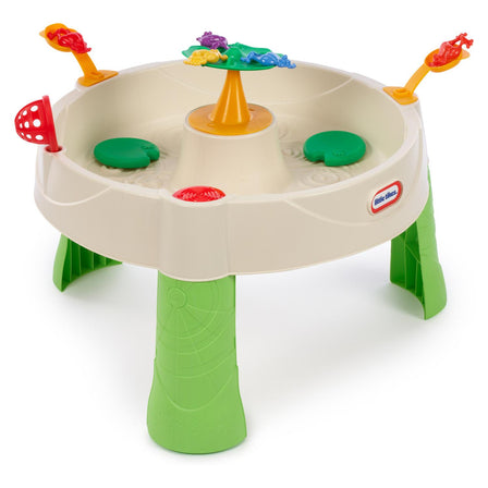 Frog Pond Water Table - 
Water play table for toddlers doubles as an exciting game.