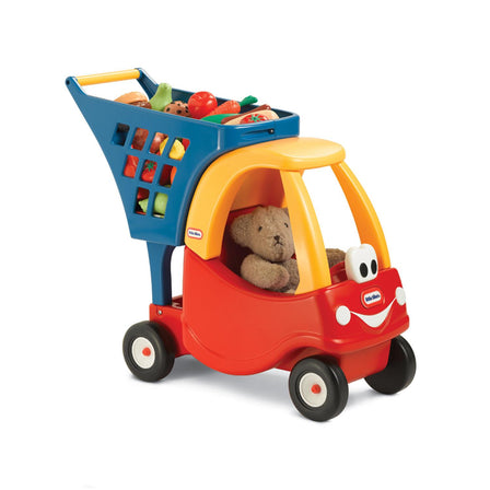 Cozy Coupe® Shopping Cart - 
Kids can put their favorite toy inside the Cozy Coupe so they can ride in style.