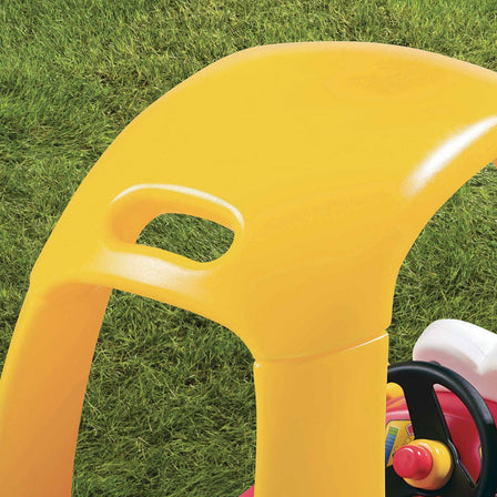 Cozy Coupe® 30th Anniversary Edition - 
Handle on back for parent-controlled push rides. 