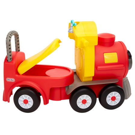 Cozy Train Scoot™ - 
Kids can take their toys and snacks with them wherever they go.