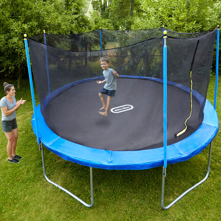 Mega 15-foot Trampoline - 
Bouncing on the trampoline kids will burn off some extra energy while having fun.