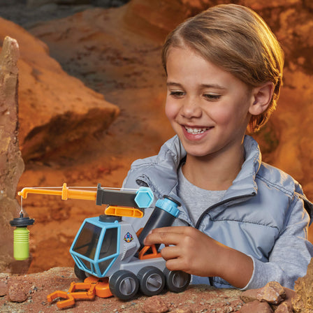 Big Adventures ™ Moon Microscope Space Rover - 
Take the Space Rover anywhere you go, including galaxies near and far.