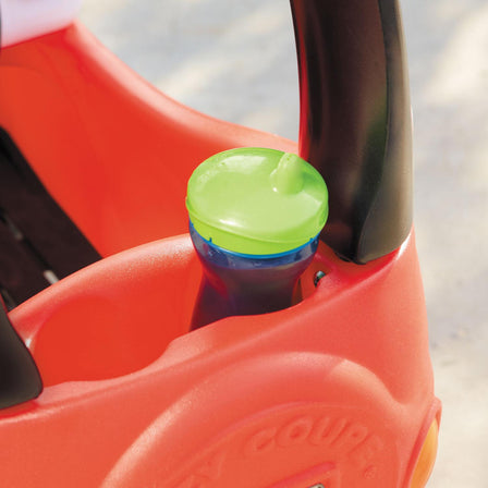 Cozy Coupe®- Ladybug - 
Designed with a high seat back and cup holders in the rear.