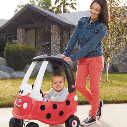Cozy Coupe®- Ladybug - 
Kids love being behind the wheel while adults love the durability.