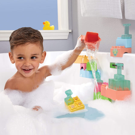 Baby Builders™ -  Splash Blocks™ - 
Build a maze and waterfall and watch creations come to life. 