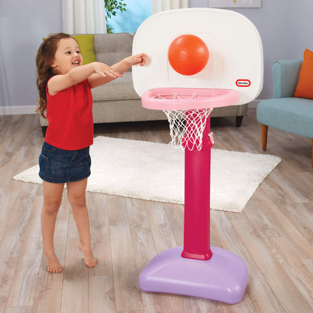 TotSports™ Easy Score™ Basketball Set - Pink - 
Encourages independent play.