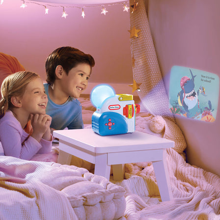 Story Dream Machine™ Random House Big Shark, Little Shark Collection - 
Watch, listen, and read along as each story magically unfolds with colorful lights and sound effects.