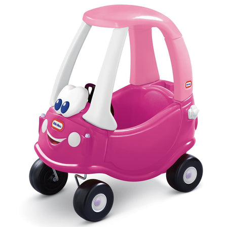 Princess Cozy Coupe® - Magenta - 
Princess Cozy rolls on rugged, durable tires.
