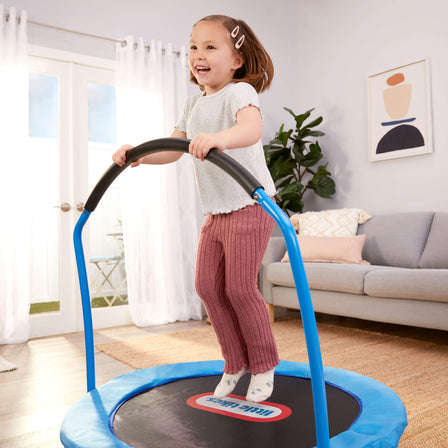 3 - Foot Trampoline - 
Provide hours of indoor bouncing fun.